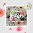 In this image, a lovingly arranged bouquet glows in comforting pastel shades, reminiscent of a quiet sunrise over Primrose Hill. At its core, blush pink roses open with gentle confidence, their velvety petals layered in soft, rounded spirals that invite the fingertips to trace their curves. Clustered around these roses, creamy peach and blush gerbera daisies spread their smooth, wide petals like delicate fans, giving the arrangement a sense of openness and friendly warmth. Between these larger blooms, cloud-white gypsophila drifts like fine lace, thousands of tiny blossoms creating a light, airy veil that softens every transition. White chrysanthemums are tucked thoughtfully into the mix, their firm, multi-petalled heads lending a touch of structure and crisp brightness without overpowering the gentle colour story. Hints of green foliage thread through the bouquet, grounding the pastel hues and adding a fresh, garden-like feel, as if the flowers were just gathered from a hidden courtyard near Regent's Park Road. The lighting is soft and natural, casting a light sheen across the gerbera petals and highlighting the subtle pink tones of the roses, while leaving the background understated so the blooms remain the clear focus. The mood is tender, uplifting, and quietly joyful-perfect for a subscription that brings fresh flowers regularly to a Primrose Hill home, turning everyday tables and mantelpieces into small scenes of celebration. Whether used to mark birthdays, new beginnings, or simple acts of care, the arrangement radiates enduring affection and the gentle happiness that only thoughtfully curated, fresh blooms can bring.